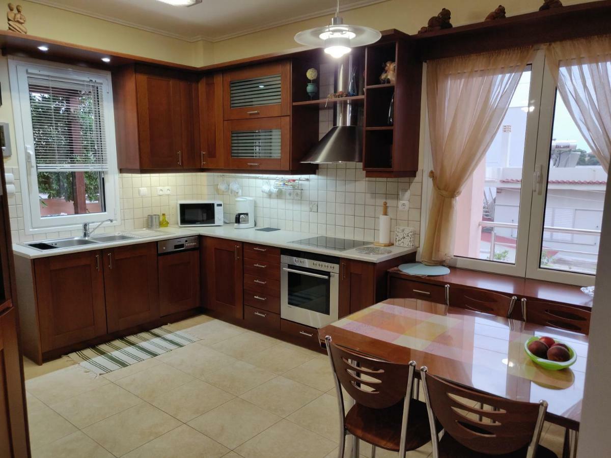 House,1000M From Beach Lagonisi Ngoại thất bức ảnh